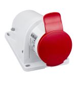 Розетка настінна Schneider Electric Mureva PKF16W435 16A 3P N E IP44 380 415В Розетка настінна Schneider Electric Mureva PKF16W435 16A 3P N E