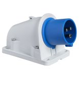 Вилка настінна безгвинтова Schneider Electric Mureva PKX32W423 32A 2P E