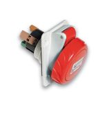 Розетка для встановлення в щит кутова Schneider Electric PKY16F735 безгвинт
