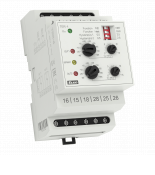 (TER-4/230V) Модульный термостат TER-4/230V. контролирует и регулирует температуру в диапазоне -40..+110℃. AC 230 V. ELKO