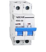 (VCS-000030) Автоматический выключатель HSA3-DC 2P 40А. 4.5кА кривая C. 500V DC. VECAS