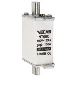 (VCS-000133) Ножевой предохранитель NT00C 100А. VECAS (VCS-000133) Ножевой предохранитель NT00C 100А. VECAS
