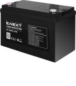 (s072010) Аккумуляторная батарея e.agm.stand.12.100 12V. 100Ah. AGM. E.NEXT
