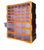 (t011021) Органайзер пластиковый. e.toolbox.pro.21. 24" 39-секционный 381х157х475мм. E.NEXT