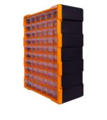 (t011022) Органайзер пластиковый. e.toolbox.pro.22. 24" 60-секционный 381х157х475мм. E.NEXT