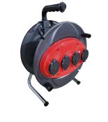 Котушка для кабелю CR 50 на 4 розетки 2Р РЕ TAKEL 503800 Котушка для кабелю CR 50 на 4 розетки 2Р РЕ TAKEL 503800