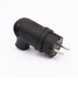 Вилка каучукова кутова з ухом 409 2Р РE IP44 LEE 703352