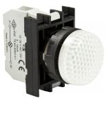 (B050XB) Сигнальная арматура со светодиодом 12-30В AC/DC белая. IP-50. серии В. EMAS (B050XB) Сигнальная арматура со светодиодом 12-30В AC/DC белая. IP-50. серии В. EMAS