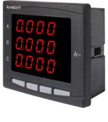 Аналізатор параметрів мережі E.NEXT e.meter.pro.96.m.LED p079004 96х96 мм AC 230V 5A 0 450V RS 485 Аналізатор параметрів мережі E.NEXT e.meter.pro.96.m.LED 96х96 мм