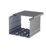 Перфорований короб з кришкою серії KKD 100х80 мм ШхВ Klemsan 0.0.0.5.551008 2000 мм.