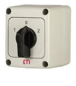 Кулачковий перемикач ETI CS 25 52 PN 2p 1 0 2 25А в корпусі IP65