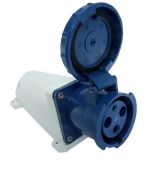 Розетка стаціонарна зовнішня TAKEL 503237 63A 2P E