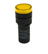 (505001ж) Светодиодный индикатор AD16-16DS 24v АC/DC. желтый. TAKEL