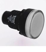 (505013б) Светодиодный индикатор AD30-30DS 230v АC/DC. белый. TAKEL