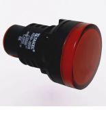 (505013к) Светодиодный индикатор AD30-30DS 230v АC/DC. красный. TAKEL