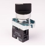 (505112) Кнопка управления поворотная XB2-BD41. 2 положения. короткий клювик. TAKEL