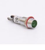 (505719з) Светодиодный индикатор металлический AD22С ∅ M10 24v АC/DC. зеленый. TAKEL (505719з) Светодиодный индикатор металлический AD22С ∅ M10 24v АC/DC. зеленый. TAKEL