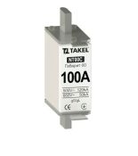 Ножовий запобіжник TAKEL NT00С 100А 510524 gG gL Un до 660V AC Ножовий запобіжник TAKEL NT00С 100А gG gL Un до 660V AC