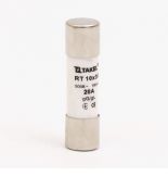 Запобіжник циліндричний TAKEL RT 10х38 20А 510644 gG gL Un до 500V AC Запобіжник циліндричний TAKEL RT 10х38 20А gG gL Un до 500V AC