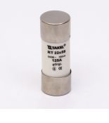 Циліндричний запобіжник TAKEL RT 22х58 125А gG gL Un до 500V AC