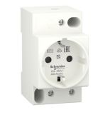 Розетка модульна 2P Schneider Electric E 16А німецький стандарт