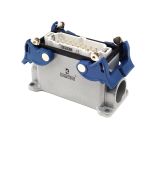 Корпус зі штепсельною вставкою вилки EMAS EBM16FD14 16 контактів 16A бокове введення Корпус зі штепсельною вставкою вилки EMAS EBM16FD14 16 контактів 16A