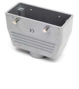 Кожух захисний пустий EMAS EBM16GU30 16 контактів 16A верхнє введення Кожух захисний пустий EMAS EBM16GU30 16 контактів 16A