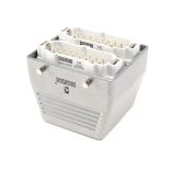 Кожух зі штепсельною вставкою вилки EMAS EBM32FU10 32 контактів 16A бокове введення Кожух зі штепсельною вставкою вилки EMAS EBM32FU10 32 контактів 16A