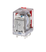 (HYE41PN12DC) Промежуточное реле 12VDC 4PCO 5A LED\Тест. IMO