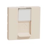 (NU341144) Механизм компьютерной розетки RJ45. кат. 5 STP. 2 модуля. слоновая кость. Schneider Electric
