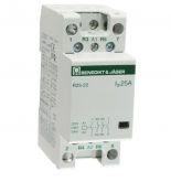 (R25-22 230) Модульный контактор R25-22. In=25А. 2NO+2NC контакта. Uкат=230В AC. Benedict-Jager (R25-22 230) Модульный контактор R25-22. In=25А. 2NO+2NC контакта. Uкат=230В AC. Benedict-Jager