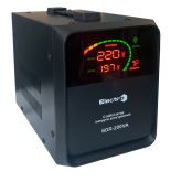 (SDR20EL) Стабилизатор напряжения SDR-2000. 2кВА. черный напольный корпус. ElectrO