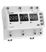(VP-3F40A) 3-ф реле контроля напряжения VP-3F40A. 40А. 120-270V AC. Digitop