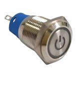 (XMAL-16-11) Кнопка управления металлическая с фиксацией. с LED подсветкой. 1НВ+1НЗ. 16мм. 250В. XKoren Electric (XMAL-16-11) Кнопка управления металлическая с фиксацией. с LED подсветкой. 1НВ+1НЗ. 16мм. 250В. XKoren Electric