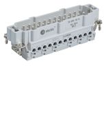 Контактна група для багатопінових роз'ємів HDC TP Electric 24 2416 110 01 гвинтові затискачі 24x16A нумерація контактів з 25 по 48 для складання роз'єму 48 пінів 48P E 16A 500V папа вилка Контактна група для багатопінових роз'ємів HDC TP Electric 24 2416 110 01 гвинтові затискачі