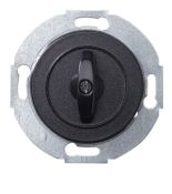 (WDE011268) Однополюсный поворотный переключатель RENOVA черная. Schneider Electric (WDE011268) Однополюсный поворотный переключатель RENOVA черная. Schneider Electric