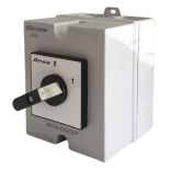 Кулачковий пакетний перемикач у боксі OPAS IP65 тип ON OFF 0 1 3 полюси IPT301TR63