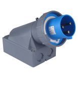 Силова вилка накладна TP ElEctric 3129 312 0900 63А
