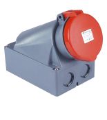 Силова розетка накладна TP ElEctric 3131 307 1600 63А 4 полюси 3P T IP44 Силова розетка накладна TP ElEctric 3131 307 1600 63А