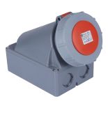 Силова розетка накладна TP ElEctric 3132 307 1600 63А 4 полюси 3P T IP67 Силова розетка накладна TP ElEctric 3132 307 1600 63А