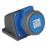 Силова розетка накладна TP ElEctric 3125 307 0900 32А 3 полюси 2P T IP67 Силова розетка накладна TP ElEctric 3125 307 0900 32А