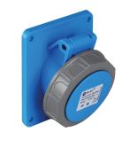 Роз'єм силовий розетка фланцева з нахилом TP ElEctric 3125 309 0900 32А 3 полюси 2P E IP67 Роз'єм силовий розетка фланцева з нахилом TP ElEctric 3125 309 0900 32А