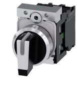Перемикач поворотний SIEMENS 3SU1150 2BL60 1NA0 три положення I O II з фіксацією серія 3SU