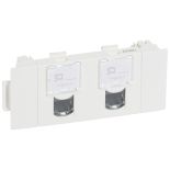 76542 (76542) RJ45 FTP кат5е 2 мод CD. серия MOSAIC. Legrand