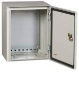 (YKM42-01-54-P) Корпус металлический ЩМП-1-2 74 У1. IP54 PRO. 395х310х220. с монтажной панелью. IEK