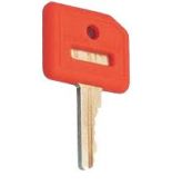 (ECX1061) Ключ с цветной крышкой красный (комплект из двух штук). Comepi