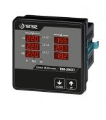 (EM-250D) Щитовой мультиметр врезной до 250А три фазы. Tense (EM-250D) Щитовой мультиметр врезной до 250А три фазы. Tense