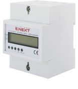 Лічильник трифазний E.NEXT e.control.w05 10 100 А електронний клас 1.0 некомер i0310032 Лічильник трифазний E.NEXT e.control.w05 10 100 А електронний клас 1.0 некомер