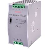 Джерело живлення E.NEXT e.m power.120.24 i083006 P 120 Вт Uвх 88 132V AC or 176 264V AC Uвих 24 28 V DC Джерело живлення E.NEXT e.m power.120.24 P 120 Вт Uвх 88 132V AC or 176 264V AC Uвих 24 28 V DC