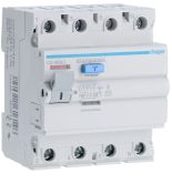 (CD464J) Устройство защитного отключения CD464J 4 полюса 63A 30мА Класс AC. Hager